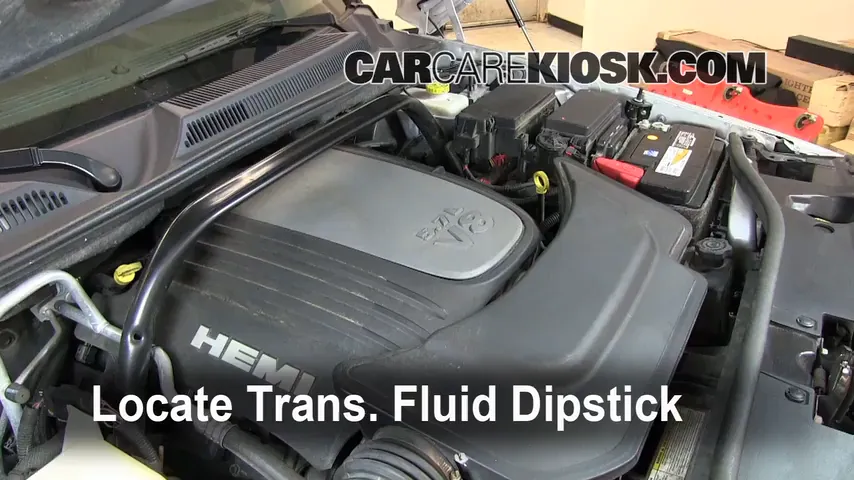 2008 Jeep Commander Limited 5.7L V8 Transmission Fluid